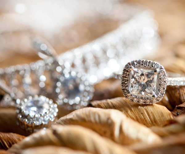 Diamantschmuckset BAUNAT