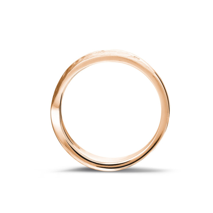 Diamant Design Alliance (Ring) aus Rotgold mit kleinen Diamanten