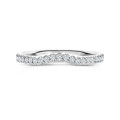 0.23 Karat Halb-Eternity-Ring in Weißgold – passt zu ausgewählten Ringen aus der BAUNAT Iconic-Kollektion