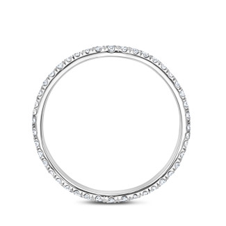 Hochzeit - 0.46 Karat Full-Eternity-Ring in Weißgold – passt zu ausgewählten Ringen aus der BAUNAT Iconic-Kollektion