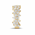 1.20 Karat Diamant Memoire Ring aus Gelbgold