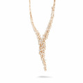 5.90 Karat Diamant Halskette aus Rotgold