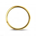 Ehering mit gebogener Oberfläche von 4.00 mm aus Gelbgold