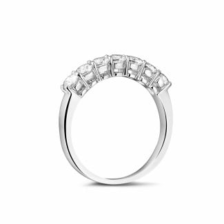 Wedding - 0.70 carat diamond eternity ring in white gold