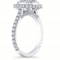 Price quotation Nr. 1: Mr. Jajairam - 0.9 ct diamond halo ring with round shaped diamond