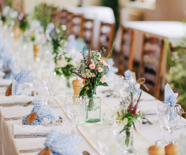 Beautiful wedding table