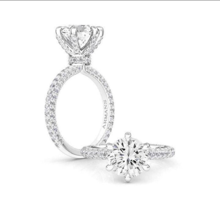 Offerte 1 Matthew Southee tailor made diamanten ring 1.2ct
