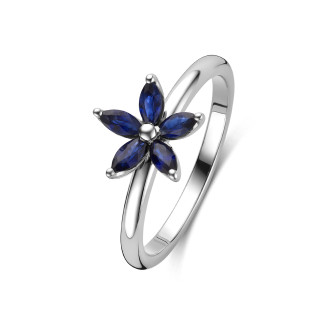 18 Kt white gold with palladium