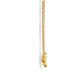 Flower Pendant with Marquise cut Yellow Sapphire Petals in yellow gold