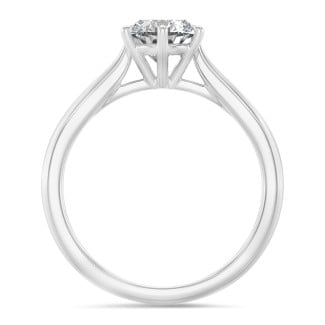 New Arrivals - 1.00 carat solitaire diamond ring in white gold