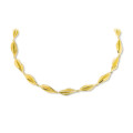 0.20 carat diamond design necklace in yellow gold
