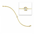0.30 carat diamond satellite bracelet in yellow gold