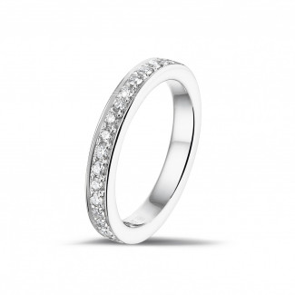 0.25 carat diamond alliance (half set) in platinum