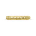 Exclusive BAUNAT stock sale (no 30 day return) - 0.85 carat eternity ring (full set) in yellow gold with yellow diamonds (Available in size 53)