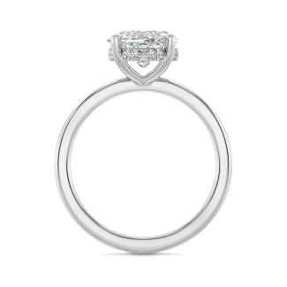 Joyas a medida - Anillo solitario a medida con diamante talla marquesa