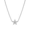 Colgante Flor con Pétalos de Diamante talla Marquesa