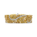 Pieza única – Pulsera rivière de 26,01 quilates en oro amarillo y blanco