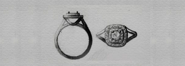Tendencia: el anillo de compromiso hecho a medida