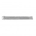 25.90 quilates pulsera rivièra ancho de diamantes en oro blanco
