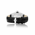 Montre Jura Glacier en or blanc 18 ct bracelet cuir BAUNAT
