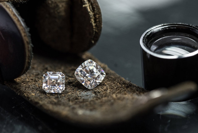 Gros plans de diamants - BAUNAT