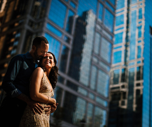 Couple à Chicago