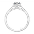 1.50 carat bague diamant solitaire en platine
