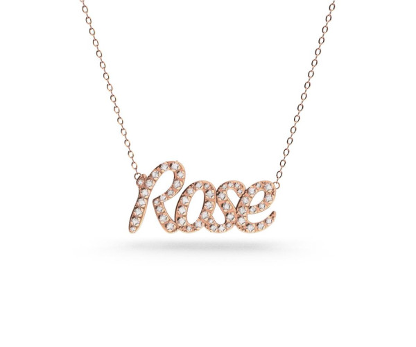 pendentif en diamant personnalisé