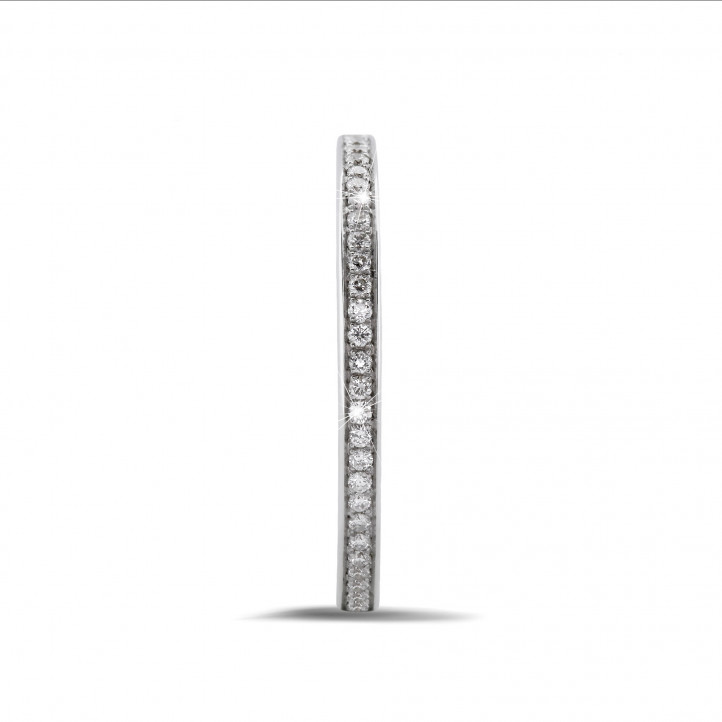 0.22 carat alliance (tour complet) en or blanc et diamants