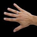 白金戒指 寬度為3.00毫米