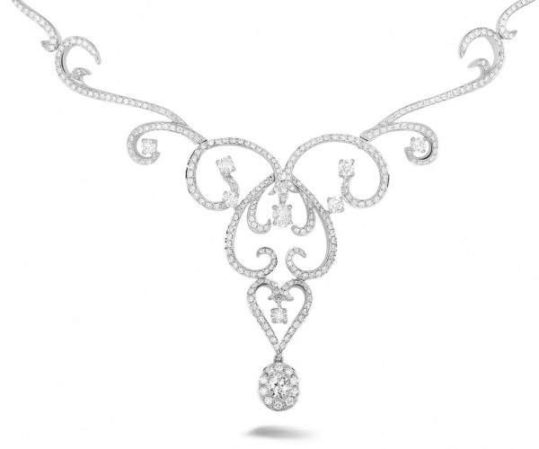 Diamond necklaces and rings inspired by iconic movies