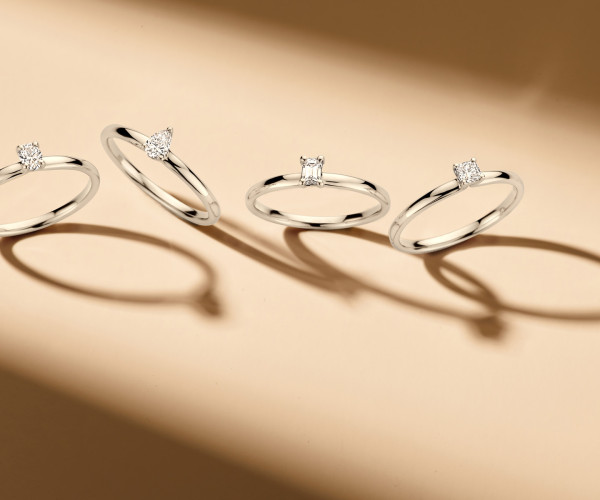 diamond rings solitaire Baunat visual