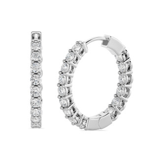 Gioielli su misura - Orecchini a cerchio su misura