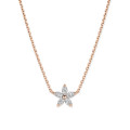Pendente Flowers con petali di diamanti taglio marquise