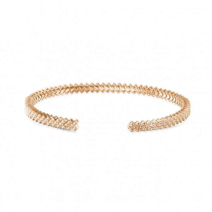 Bracciale con diamante da 0,80 carati in oro rosso