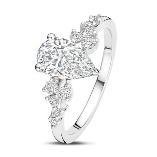 18K ホワイトゴールド