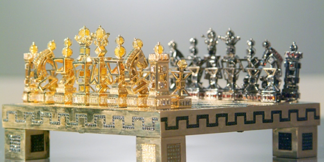 Das Jewel Royal Schachspiel dessen Existenz nie zweifelsfrei geklärt wurde - BAUNAT