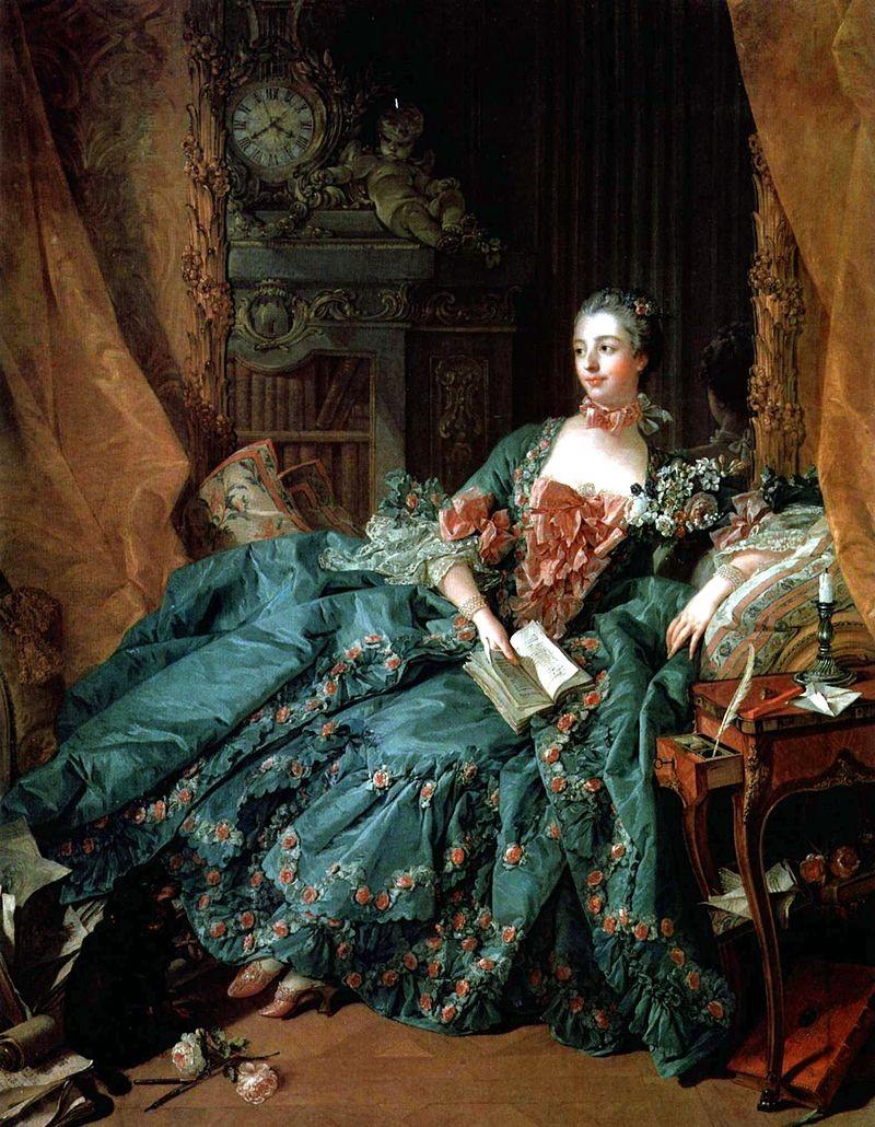 Marquise de Pompadour, maîtresse van Lodewijk XV – BAUNAT.