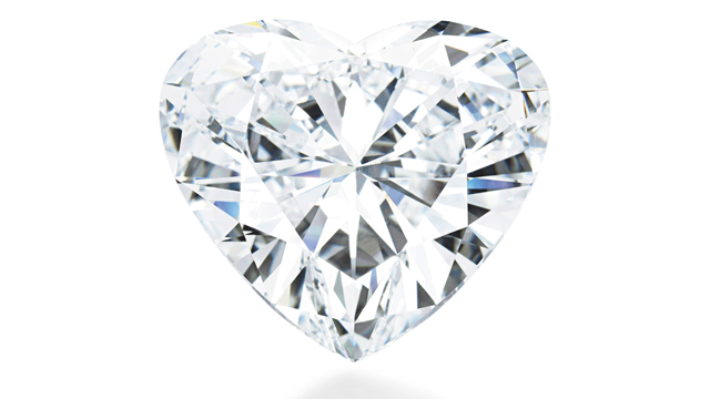 Een hartvormige diamant als het duurste romantische cadeau. Ook BAUNAT heeft een hart voor diamant.