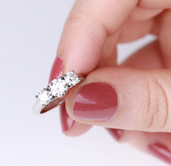 Trilogie Diamantring von BAUNAT