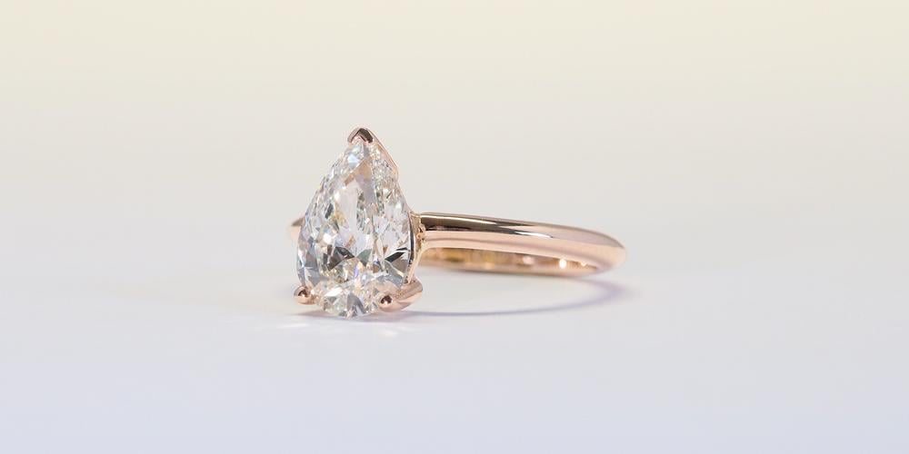 Wat is er zo bijzonder aan een peervormige diamant?