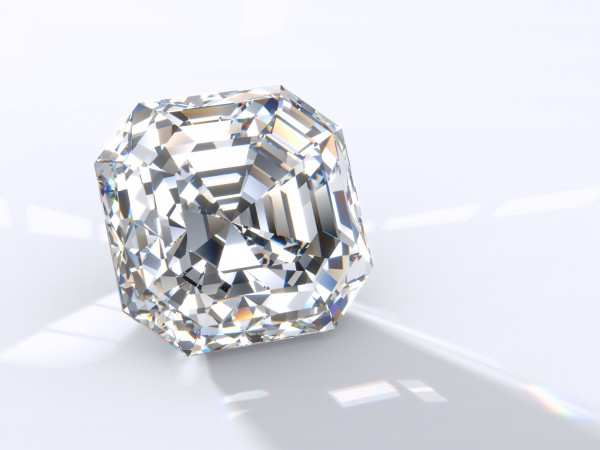 Diamante en talla radiant - BAUNAT