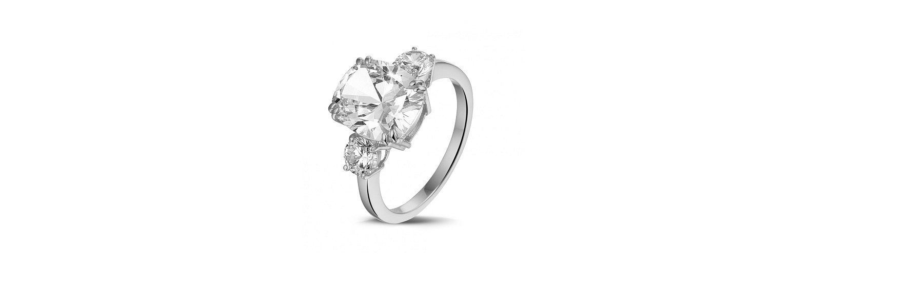 Eligir un anillo de compromiso con un diamante de 4 quilates