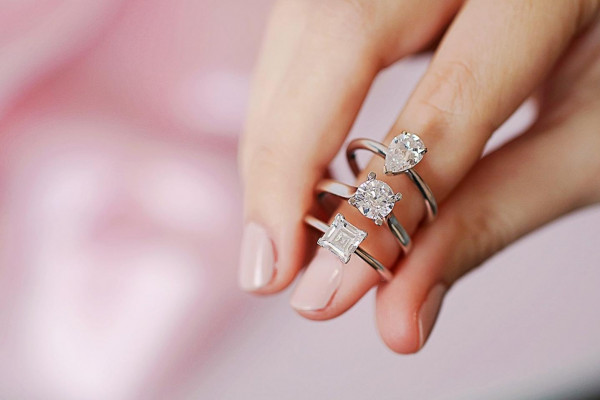 Differentes coupes de diamants