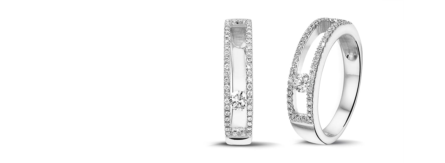 How Does a Floating Diamond Setting Change The Look Of an Engagement Ring?