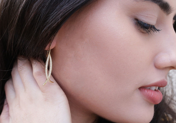 Ohrringe mit Diamanten von BAUNAT - Diamantohrringe für Mix and Match Kombinationen