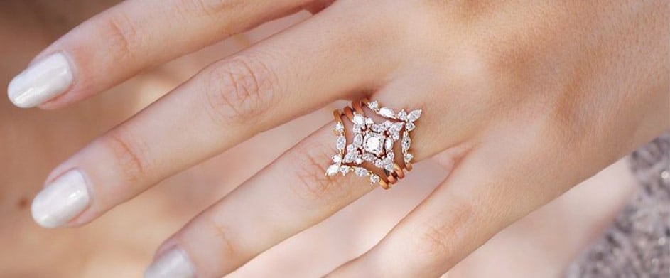 Choose designer engagement rings in exceptional quality