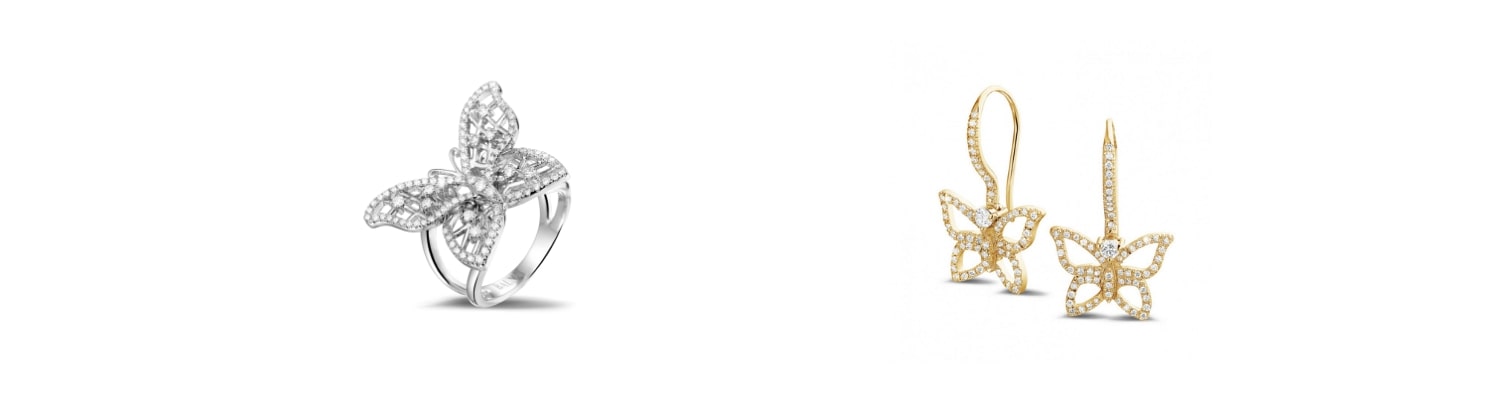 Animal inspired diamond earrings for a lifelong investment