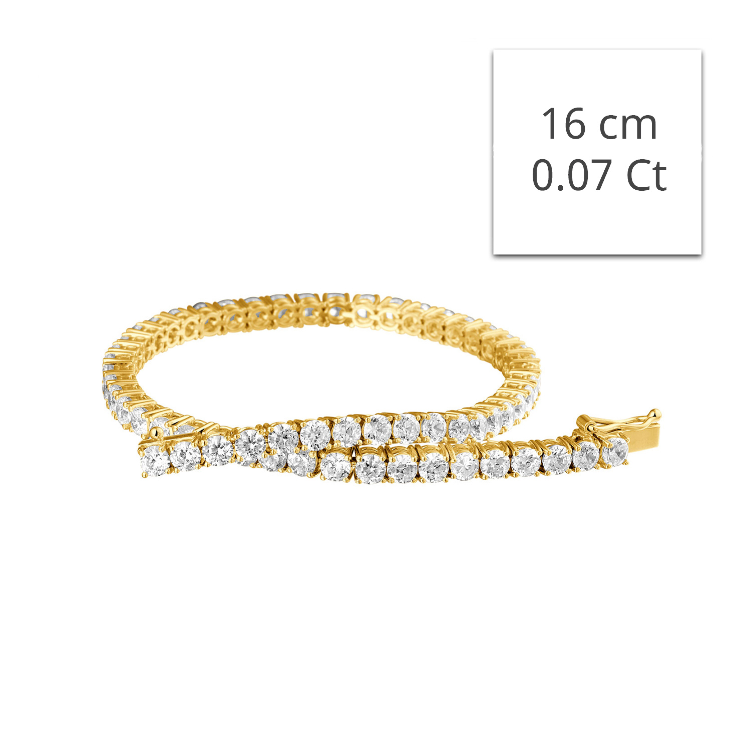 Should you choose a bracelet in white or yellow gold?