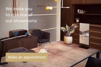 PLP banner showroom appointment EN